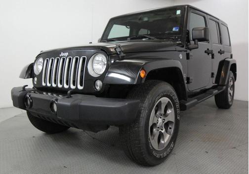 Black Clearcoat 2018 Jeep Wrangler JK Unlimited Sahara