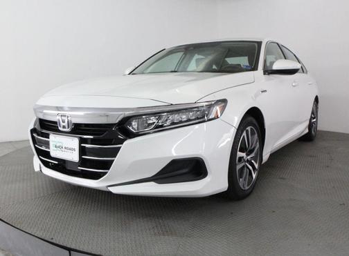 White 2022 Honda Accord Hybrid Base