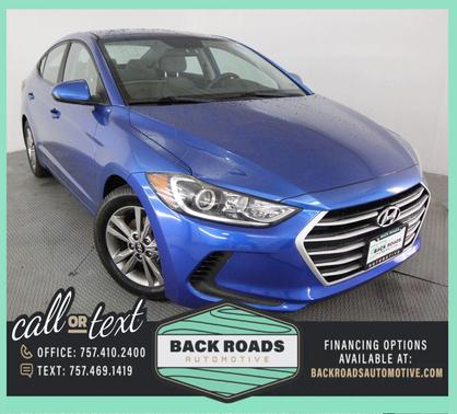 Electric Blue 2018 Hyundai ELANTRA SEL