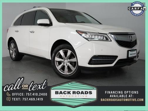 2016 Acura MDX 3.5L w/Advance & Entertainment Pkgs