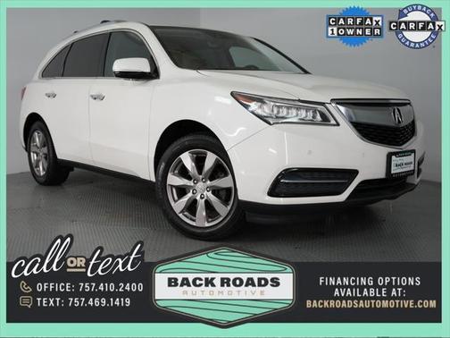 2016 Acura MDX 3.5L w/Advance & Entertainment Pkgs