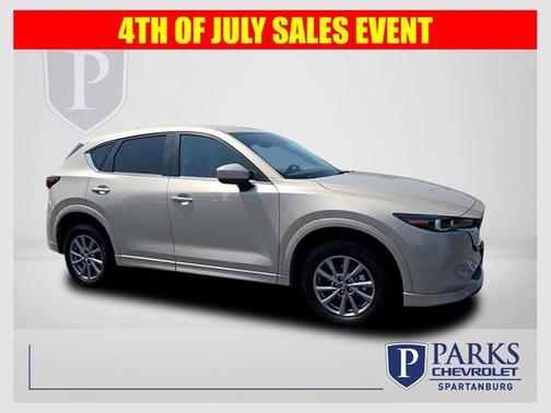 Rhodium White Metallic 2025 Mazda CX-5 2.5 S Select Package