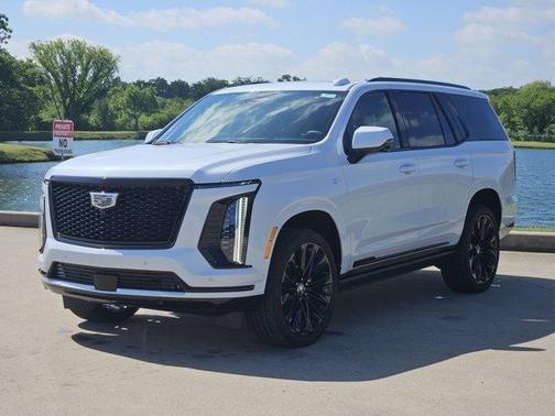 Vibrant White Tricoat 2026 Cadillac Escalade Sport Platinum