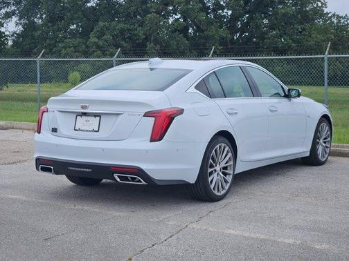 Vibrant White Tricoat 2026 Cadillac CT5 Premium Luxury