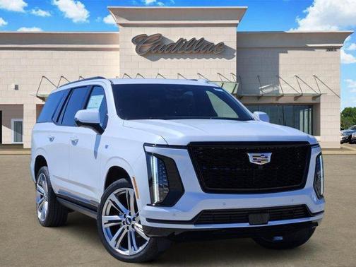 Vibrant White Tricoat 2026 Cadillac Escalade Sport