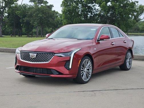 Radiant Red Tintcoat 2026 Cadillac CT4 Premium Luxury RWD