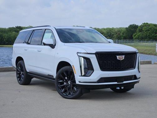 Vibrant White Tricoat 2026 Cadillac Escalade Sport Platinum