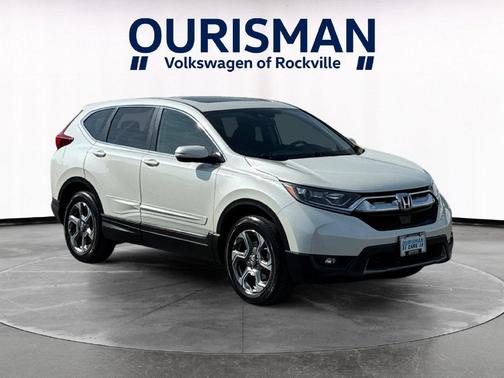 White Diamond Pearl 2018 Honda CR-V EX