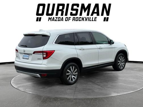 Platinum White Pearl 2021 Honda Pilot AWD EX-L