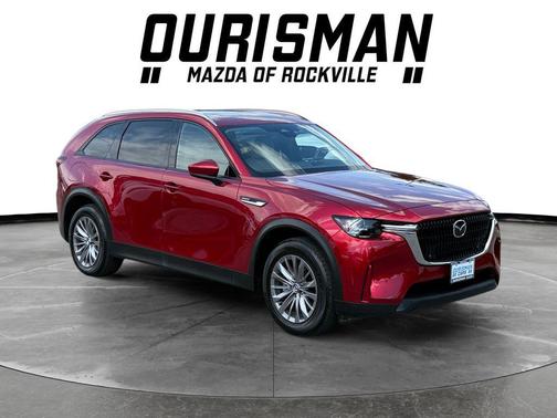 Soul Red Crystal Metallic 2025 Mazda CX-90 PHEV Preferred