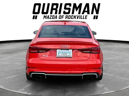 Orange 2017 Audi RS 3 2.5T