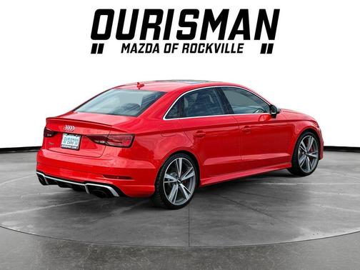 Orange 2017 Audi RS 3 2.5T