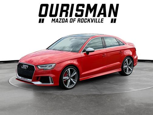 Orange 2017 Audi RS 3 2.5T