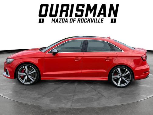 Orange 2017 Audi RS 3 2.5T
