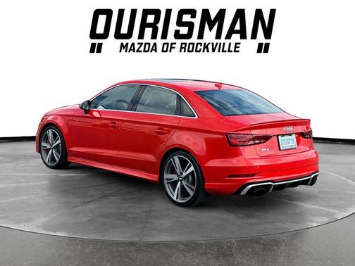 Orange 2017 Audi RS 3 2.5T