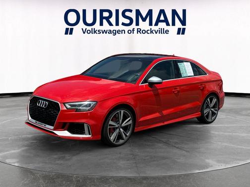 Orange 2017 Audi RS 3 2.5T