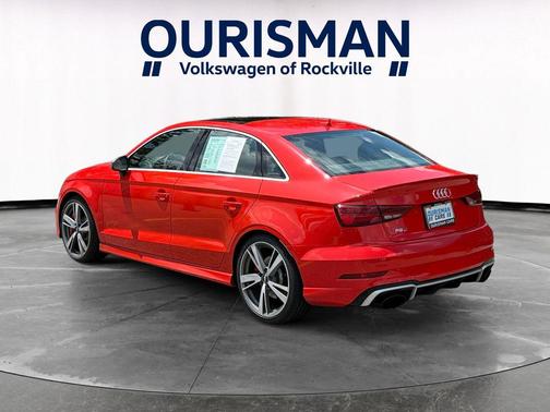Orange 2017 Audi RS 3 2.5T