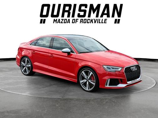 Orange 2017 Audi RS 3 2.5T