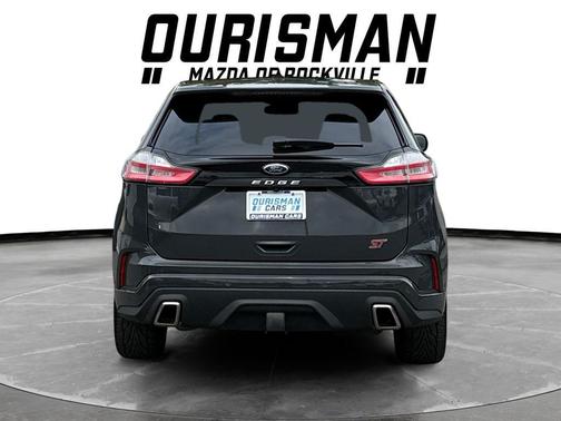 Gray 2021 Ford Edge ST