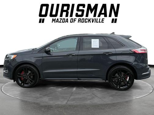 Gray 2021 Ford Edge ST