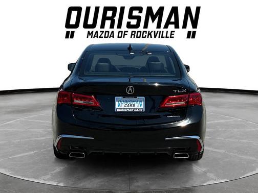 Black 2018 Acura TLX Technology