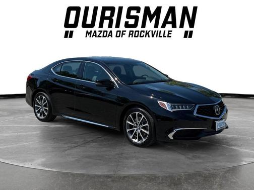 Black 2018 Acura TLX Technology