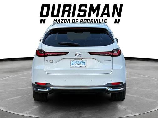 Rhodium White Premium 2024 Mazda CX-90 PHEV Premium Plus