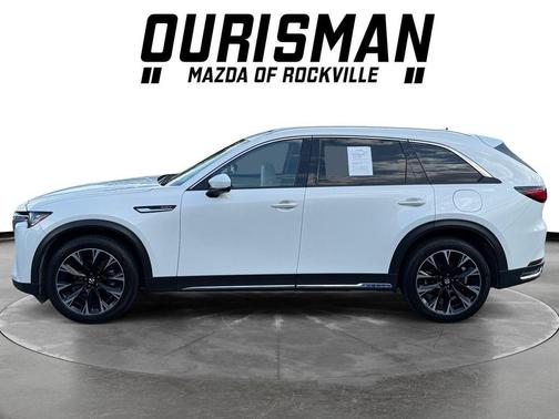 Rhodium White Premium 2024 Mazda CX-90 PHEV Premium Plus