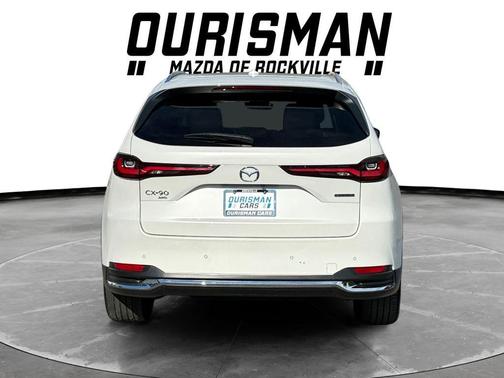 Rhodium White Premium 2024 Mazda CX-90 PHEV Premium