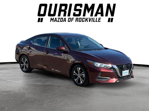 Rosewood Metallic 2021 Nissan Sentra SV