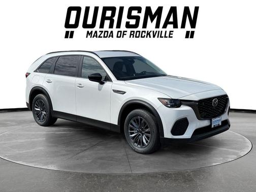 Rhodium White Premium 2026 Mazda CX-70 PHEV SC