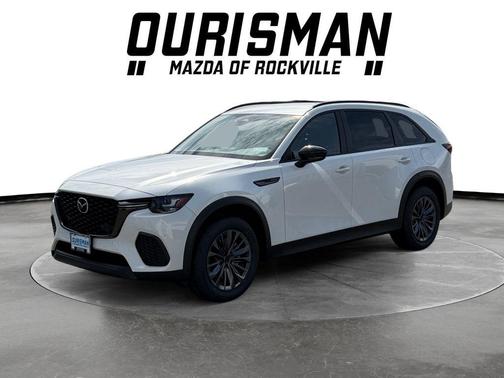 Rhodium White Premium 2026 Mazda CX-70 PHEV SC