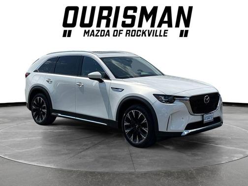 Rhodium White Premium 2024 Mazda CX-90 PHEV Premium Plus
