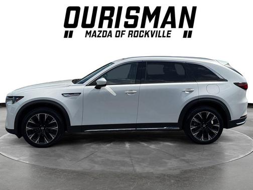 Rhodium White Premium 2024 Mazda CX-90 PHEV Premium Plus