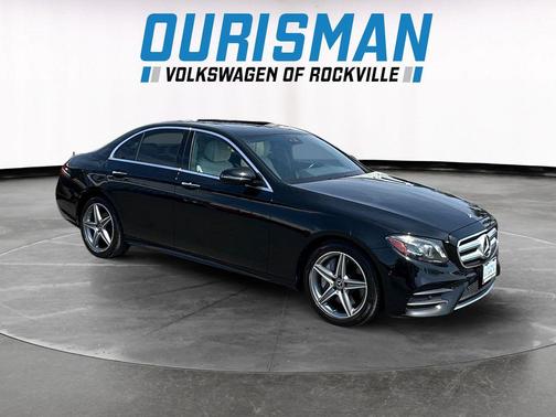 Black 2017 Mercedes-Benz E-Class 4MATIC