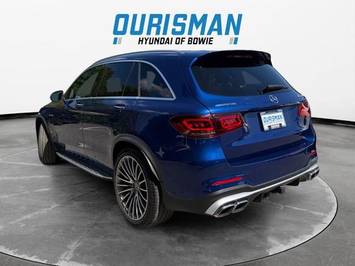 Brilliant Blue Metallic 2021 Mercedes-Benz AMG GLC 63 4MATIC