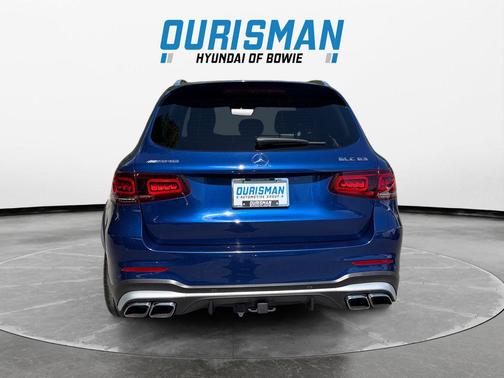Brilliant Blue Metallic 2021 Mercedes-Benz AMG GLC 63 4MATIC
