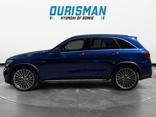 Brilliant Blue Metallic 2021 Mercedes-Benz AMG GLC 63 4MATIC