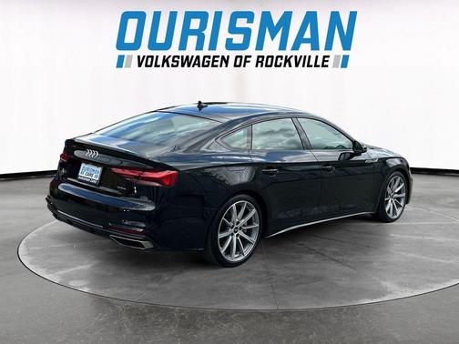 Mythos Black Metallic 2025 Audi A5 Sportback 45 S Line Premium