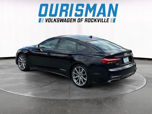 Mythos Black Metallic 2025 Audi A5 Sportback 45 S Line Premium