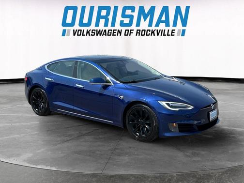 Deep Blue Metallic 2017 Tesla Model S 100D