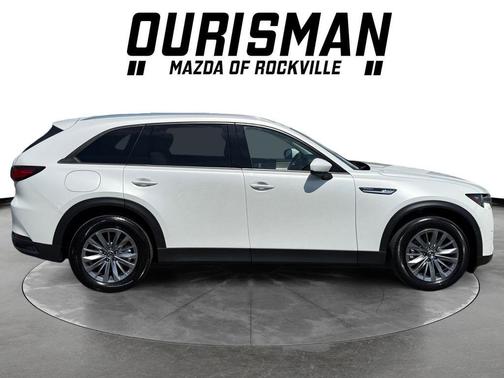 Rhodium White Premium 2024 Mazda CX-90 PHEV Preferred