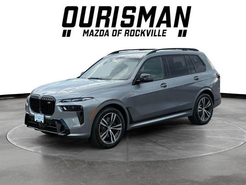 Gray Metallic 2024 BMW X7 M60i