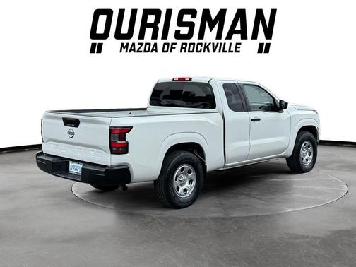 Glacier White 2022 Nissan Frontier S