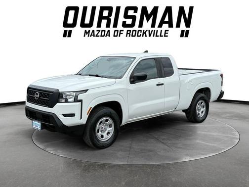 Glacier White 2022 Nissan Frontier S