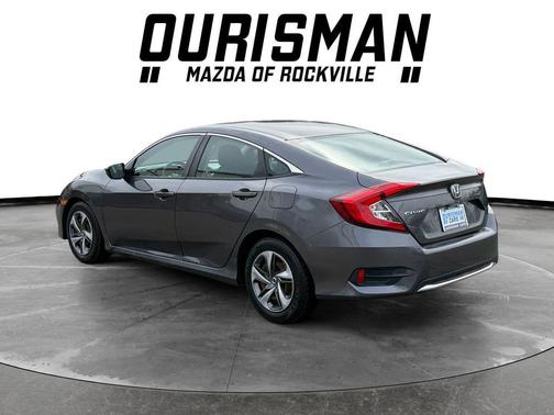 Modern Steel Metallic 2020 Honda Civic LX