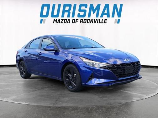 2021 Hyundai ELANTRA HEV Blue
