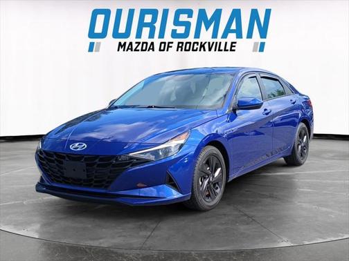 2021 Hyundai ELANTRA HEV Blue