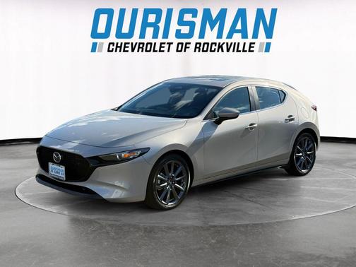 Platinum Quartz Metallic 2024 Mazda Mazda3 FWD w/Preferred Package