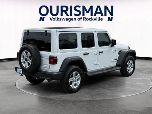 Bright White Clearcoat 2021 Jeep Wrangler Unlimited Sport